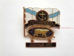 ЗНАК МОРСКАЯ ПЕХОТА СЕВЕРНЫЙ ФЛОТ