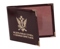 Обложка на удостоверение ФССП (Федеральная служба судебных приставов)