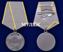 Медаль За Боевые Заслуги СССР (памятный муляж)