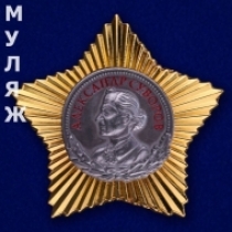 Орден Суворова 2 степени (муляж).
