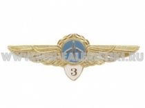 Знак Классности ГВФ Пилот 3 класс