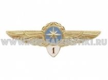 ЗНАК КЛАССНОСТЬ ГВФ 1 КЛАСС ШТУРМАН