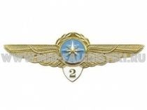 ЗНАК КЛАССНОСТЬ ГВФ 2 КЛАСС ШТУРМАН