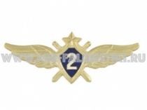 ЗНАК КЛАССНОСТЬ ВВС 2 КЛАСС НОВОГО ОБРАЗЦА