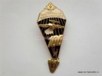 ЗНАК ИНСТРУКТОР ПАРАШЮТИСТ 100 ПРЫЖКОВ ОРЕЛ